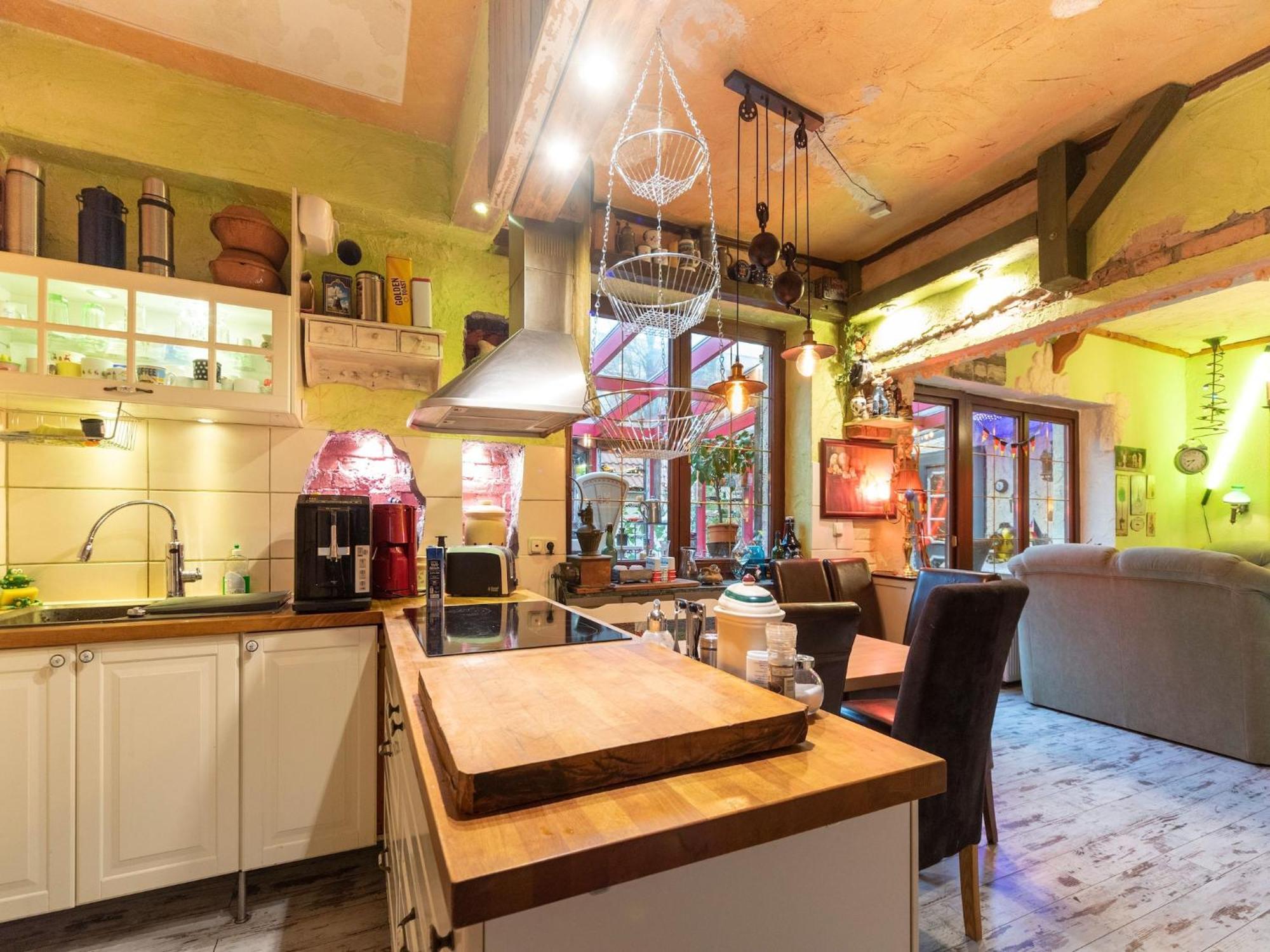 Comfortable Apartment In Wismar Mecklenburg With Fireplace Екстериор снимка