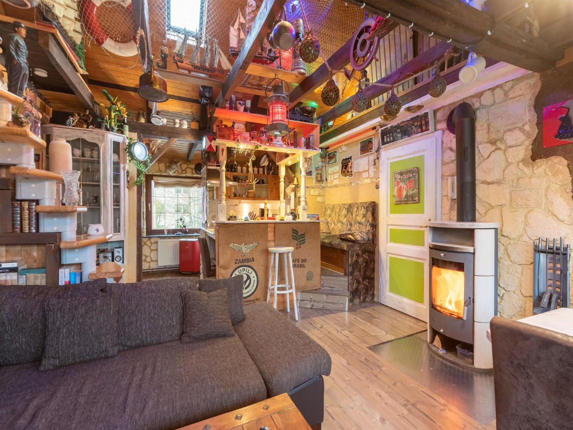 Comfortable Apartment In Wismar Mecklenburg With Fireplace Екстериор снимка