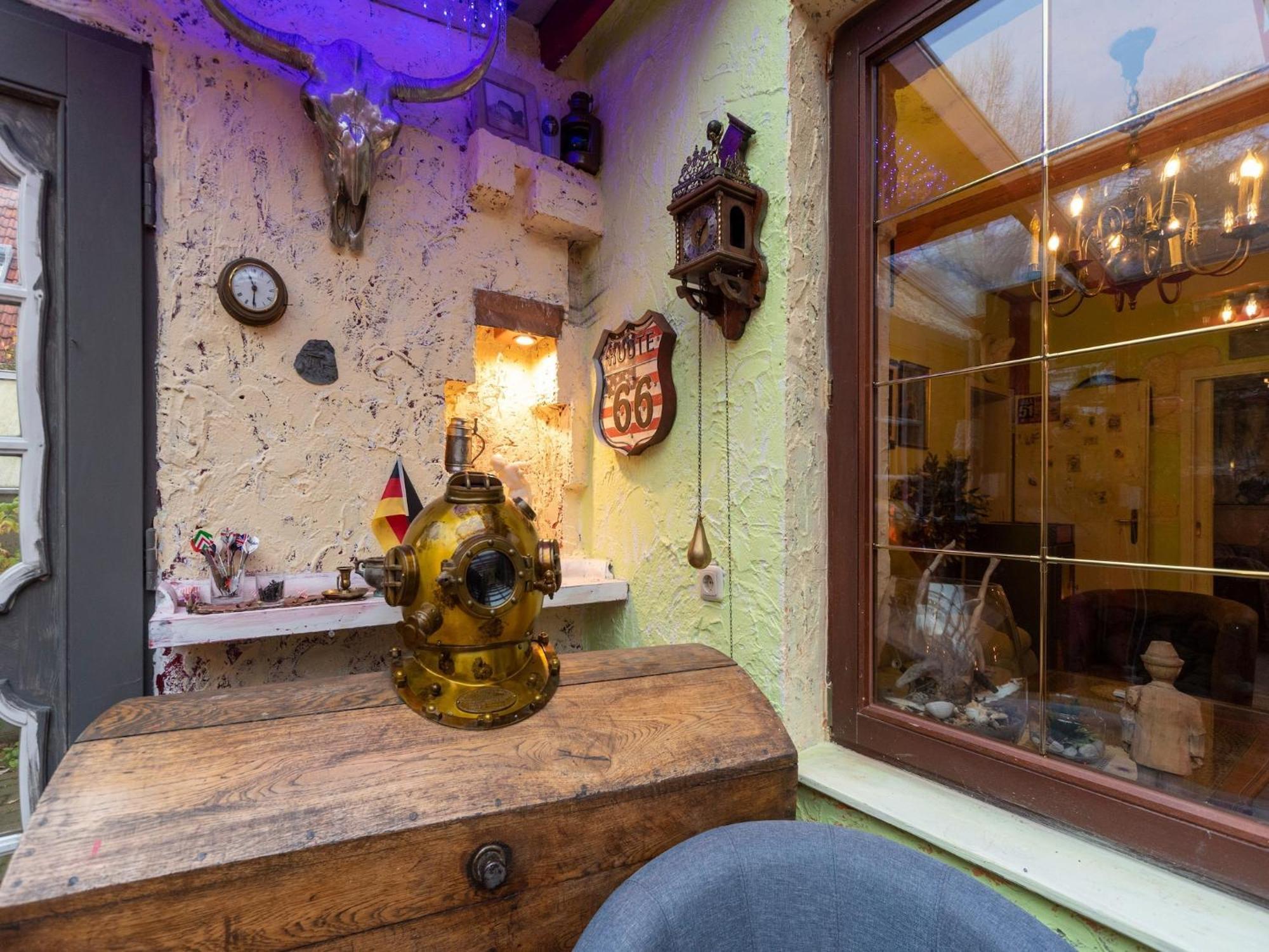 Comfortable Apartment In Wismar Mecklenburg With Fireplace Екстериор снимка
