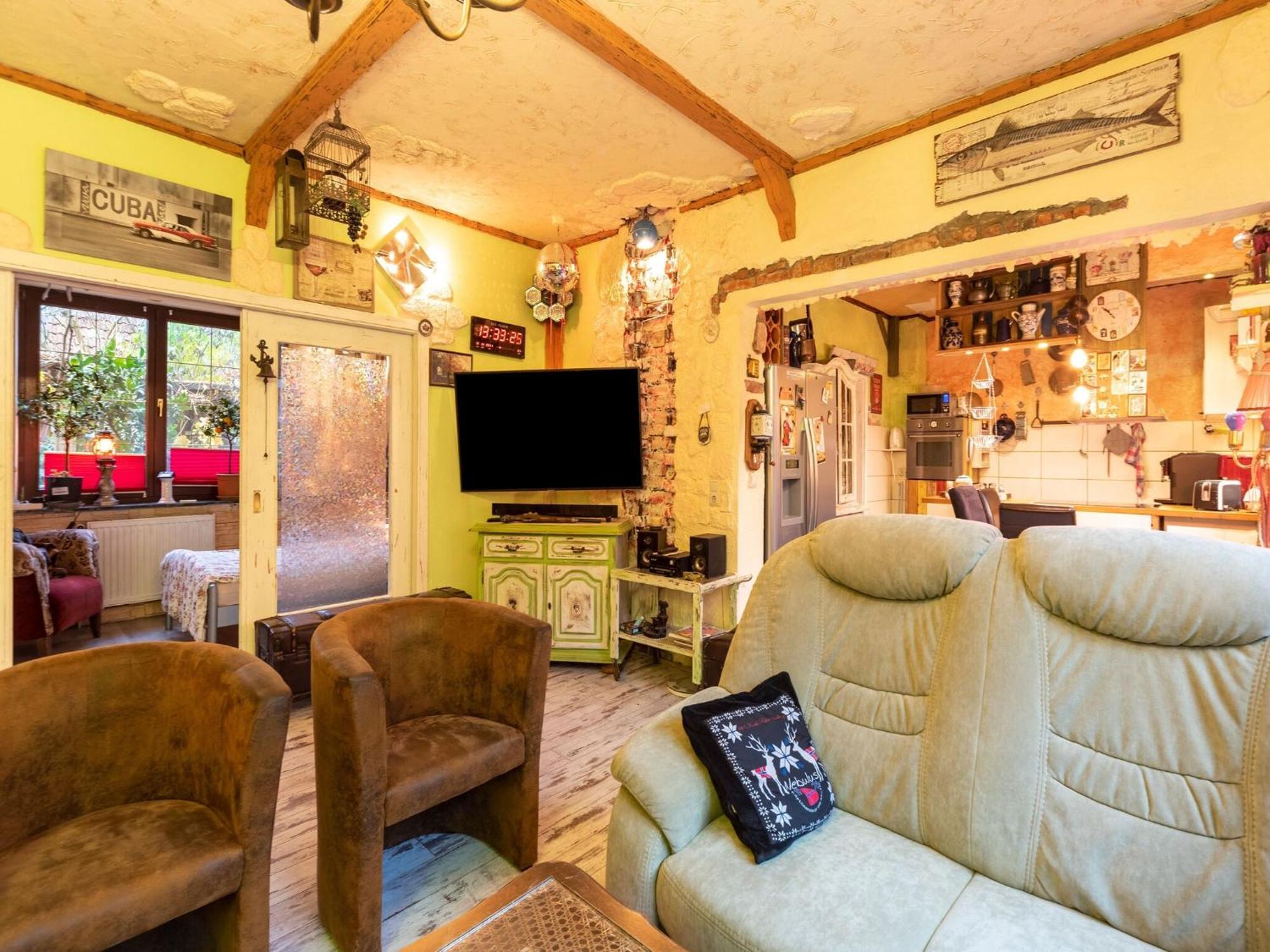 Comfortable Apartment In Wismar Mecklenburg With Fireplace Екстериор снимка